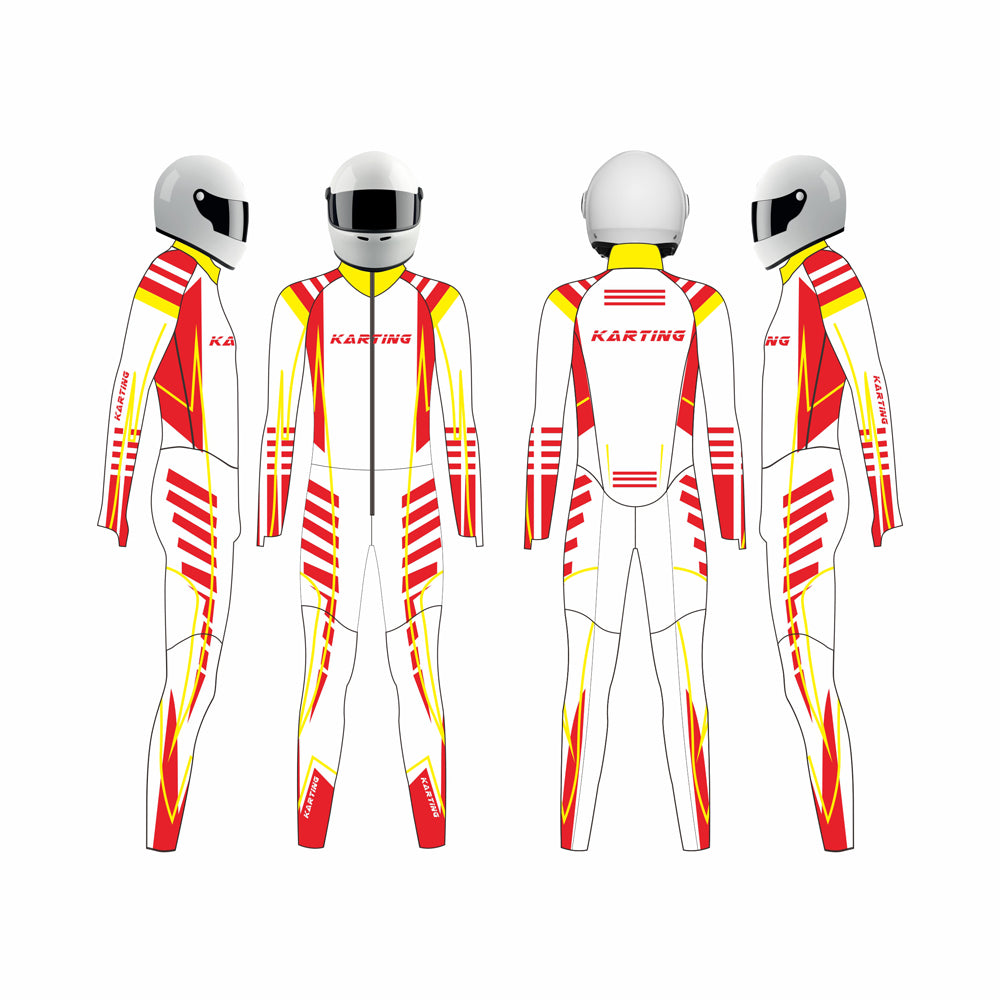 kartsuit sublimation karting skinsuits custom