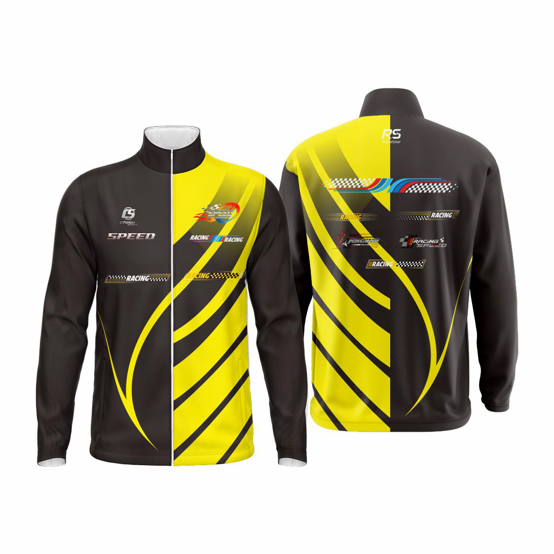 rocketstar sublimated karting  jacket