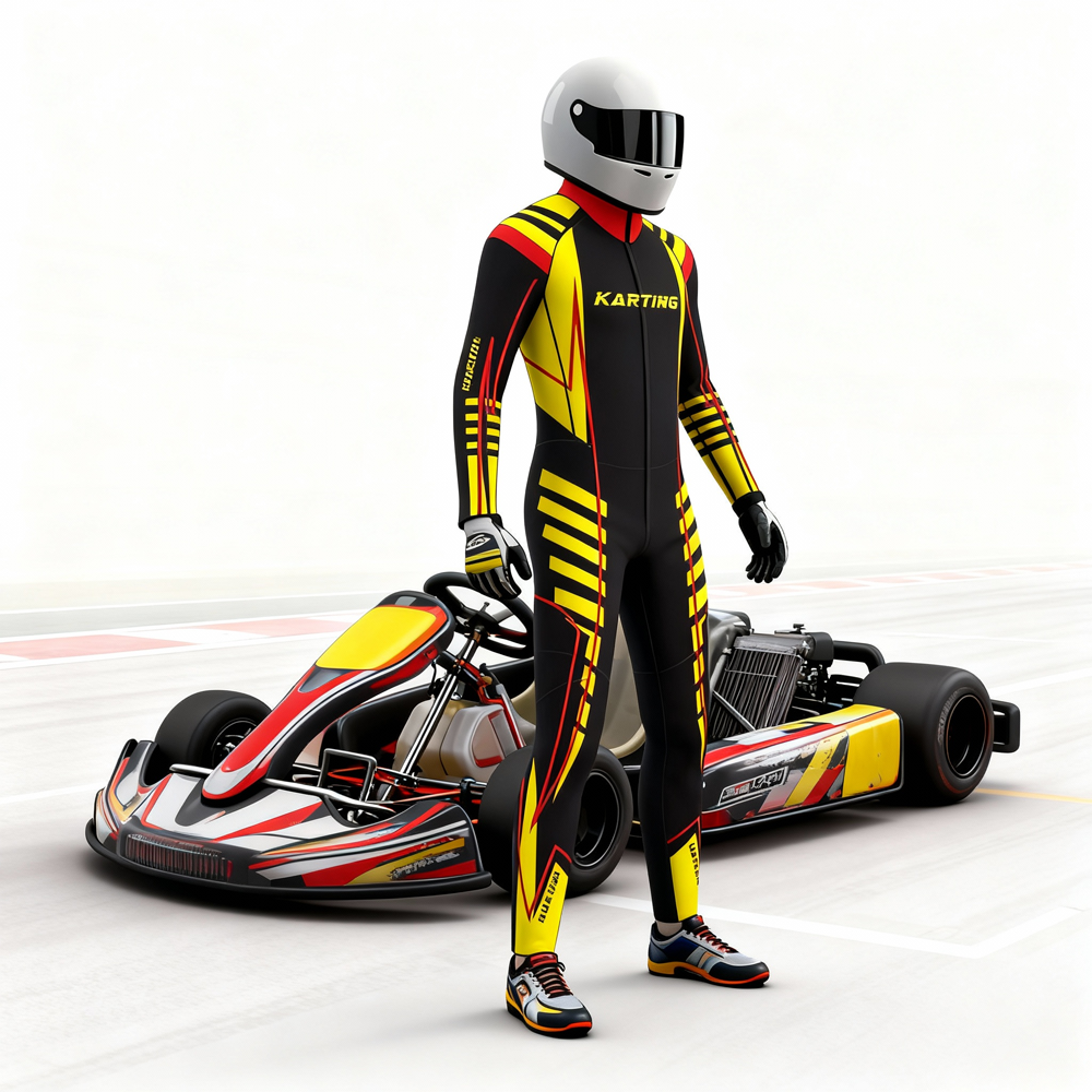 rocketstar kartsuit sublimation karting skinsuits custom