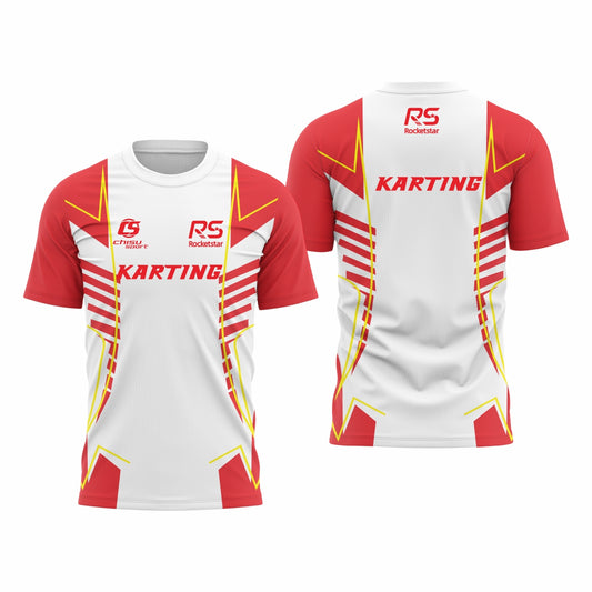 karting teamwaer t-shirt custom