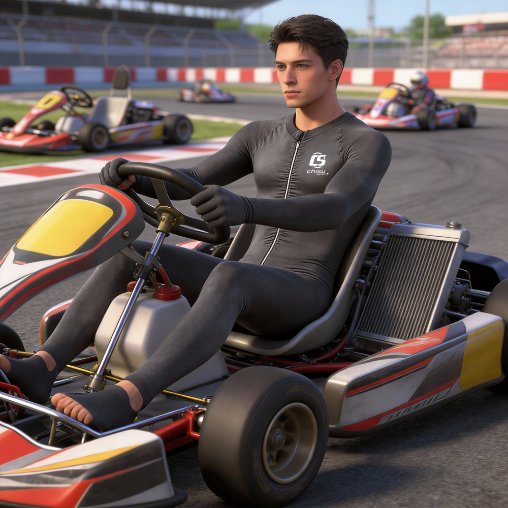 cut proof  Cut-resistant karting One Piece Undersuit