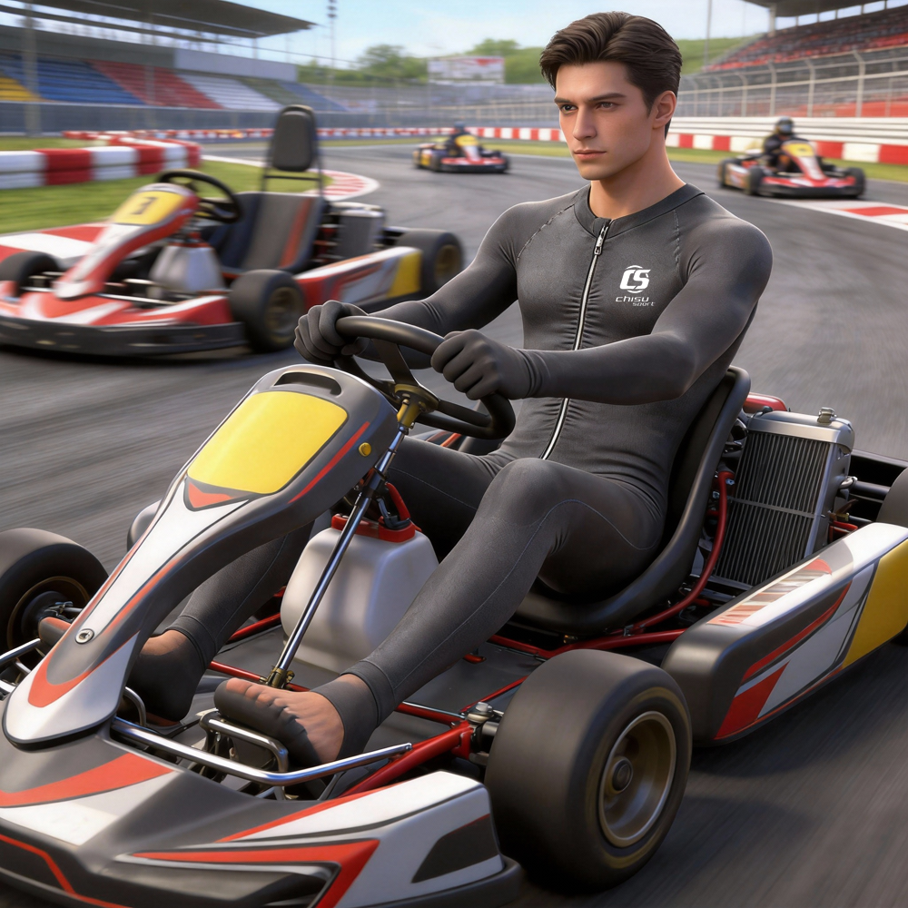 cut proof  Cut-resistant karting One Piece Undersuit